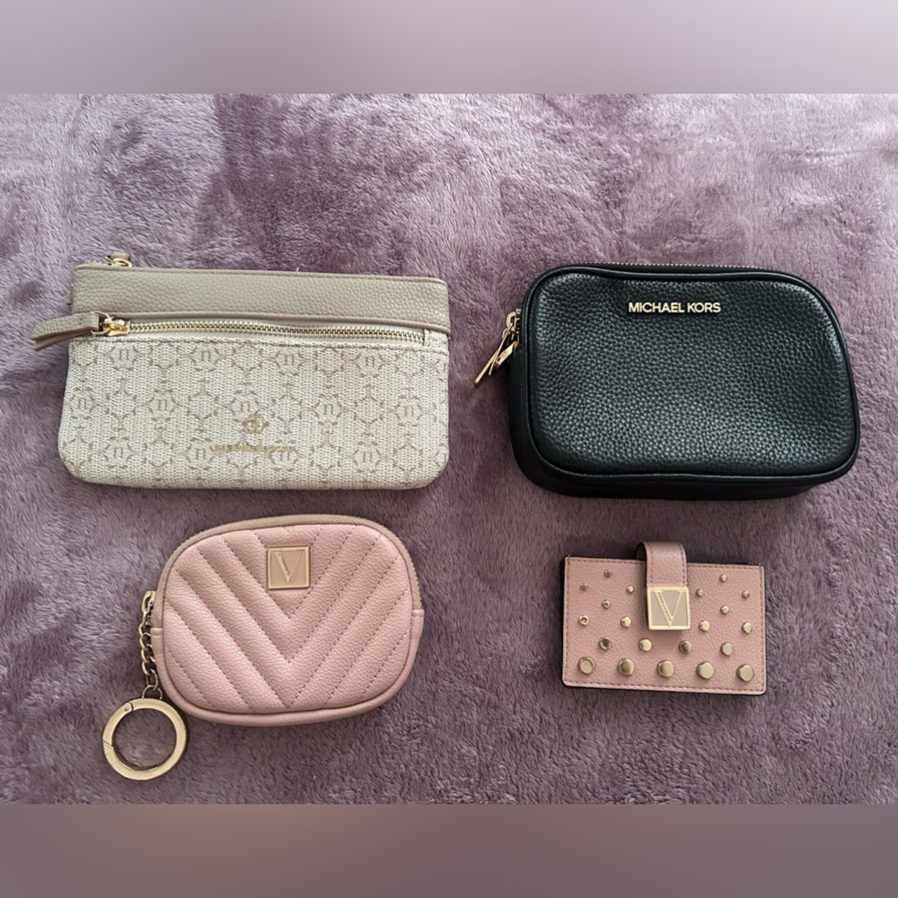 Wallet, wristlet, pouches
